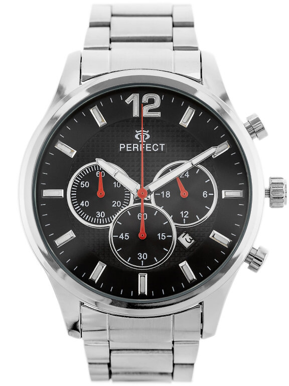 Pánske hodinky PERFECT CH01M - CHRONOGRAF (zp355f) + BOX