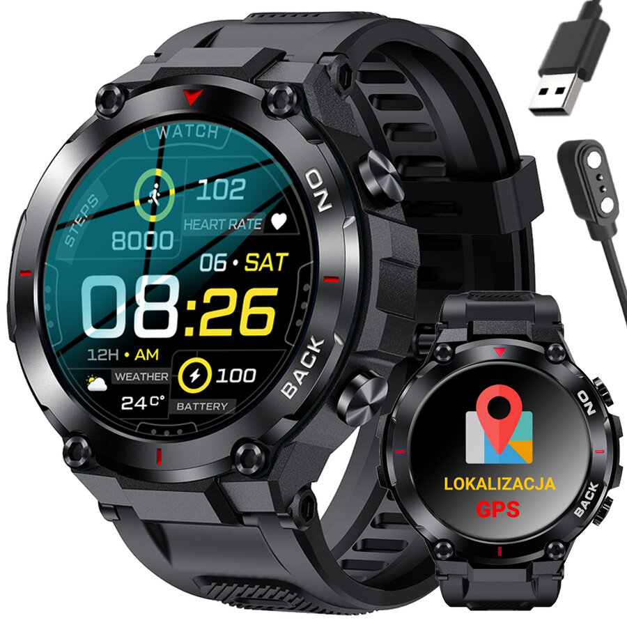 Smartwatch M Ski Gravity Gt Z Gps Sg A Czarny Smartwatche