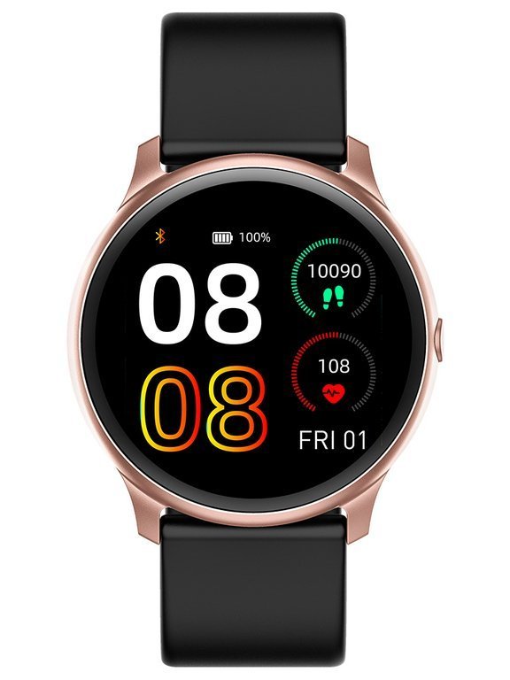 Dámske smartwatch I G. Rossi SW010-14 rosegold/black (sg005n)