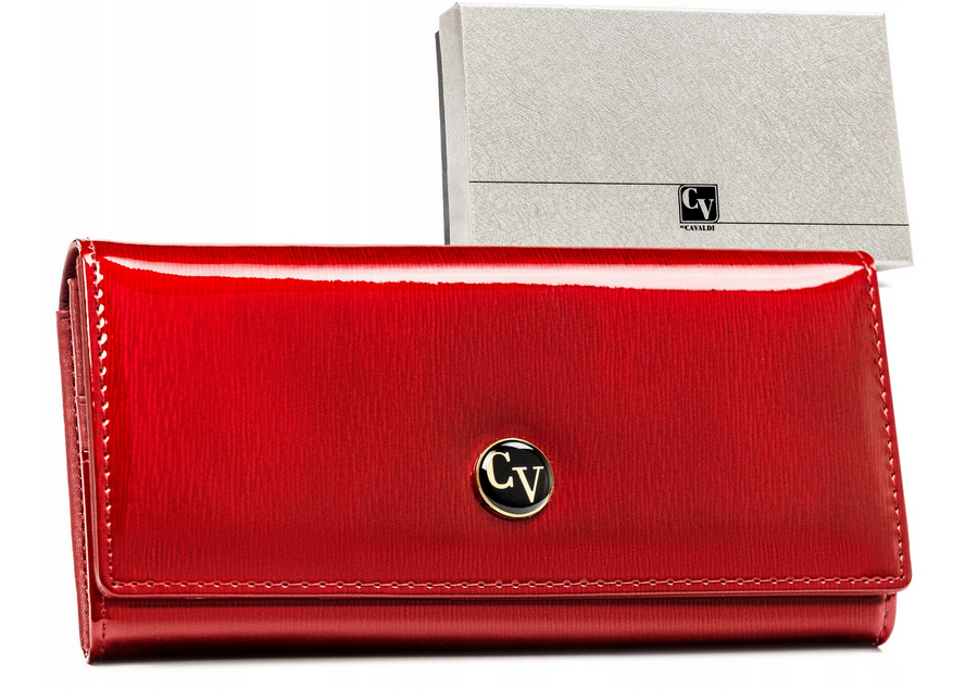 E-shop Dámska kožená peňaženka s priehradkou na zips - 4U Cavaldi