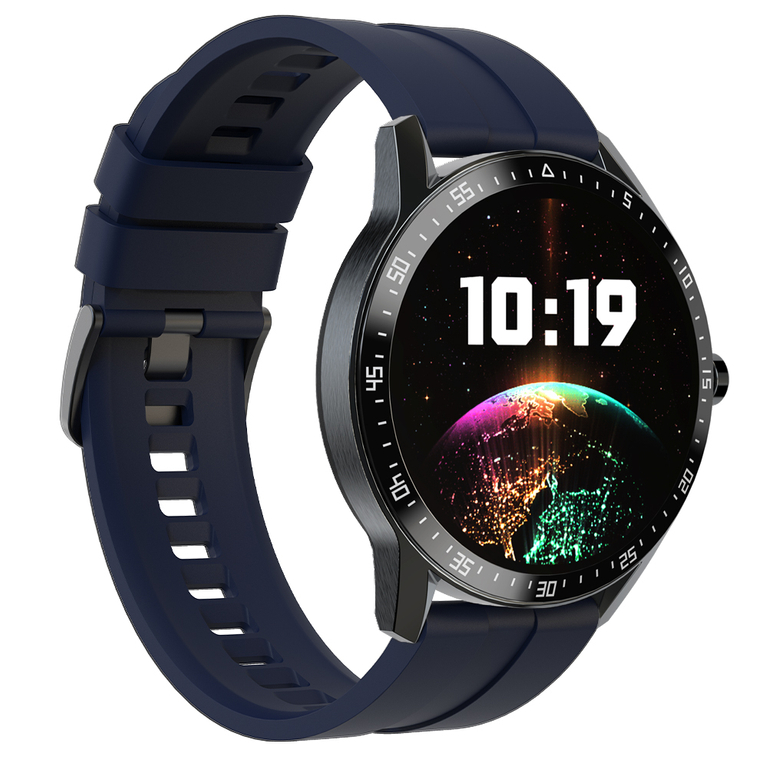 SMARTWATCH pánske G. Rossi SW018-5 black/blue (sg012e) vlastné ciferníky