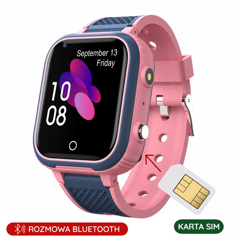 SMARTWATCH detské PACIFIC 30-2 KIDS - pink (sy026b)