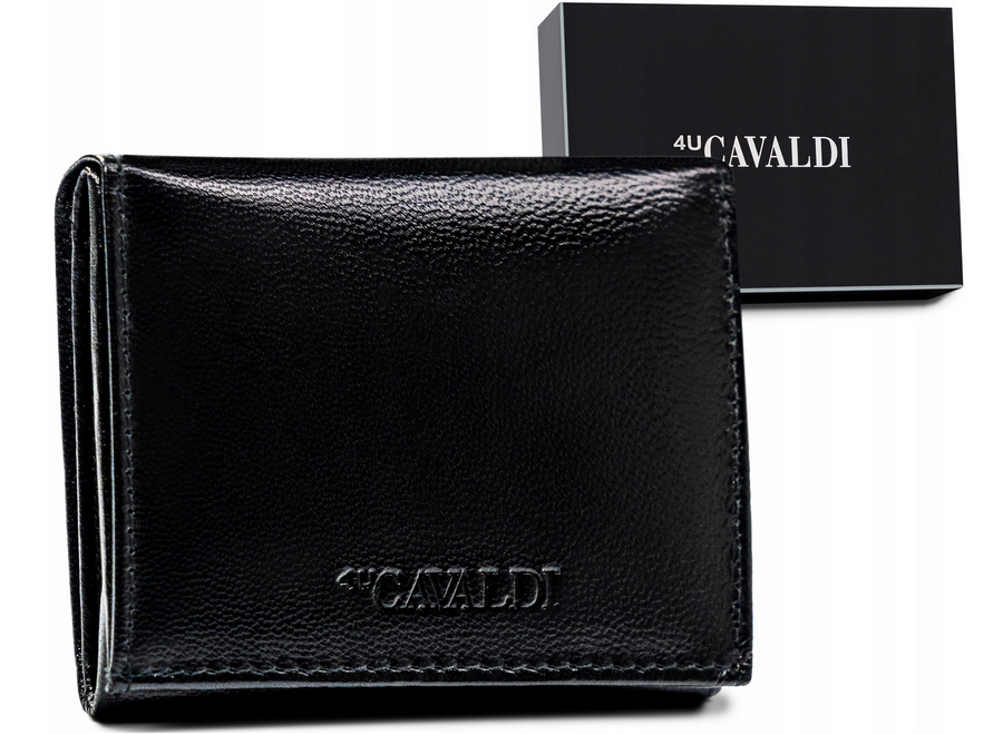 E-shop Elegantná, kožená dámska peňaženka— Cavaldi