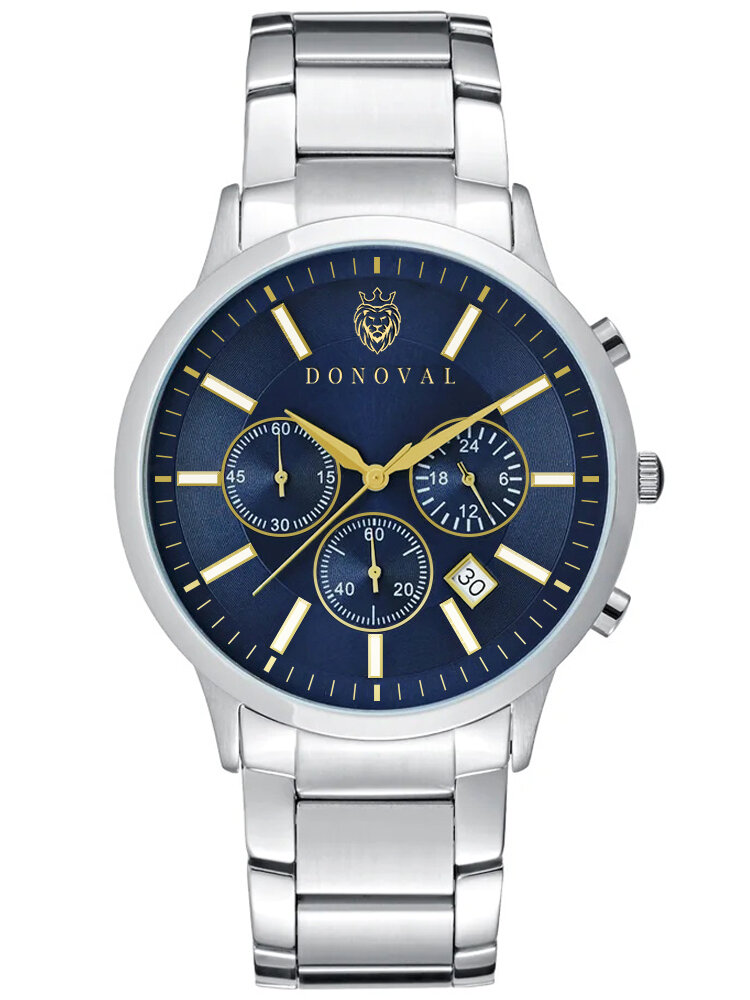 Pánske hodinky DONOVAL WATCHES CHRONOSTAR DL0024 - CHRONOGRAF + BOX (zdo004a)