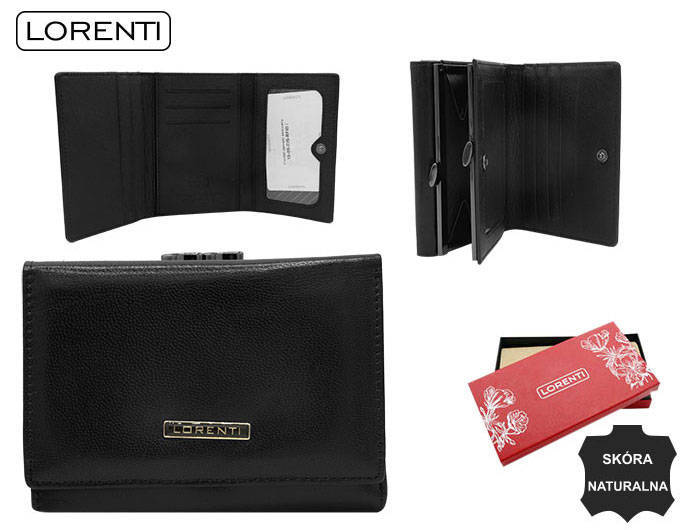 E-shop Dámska kožená peňaženka s peňaženkou na mince — Lorenti