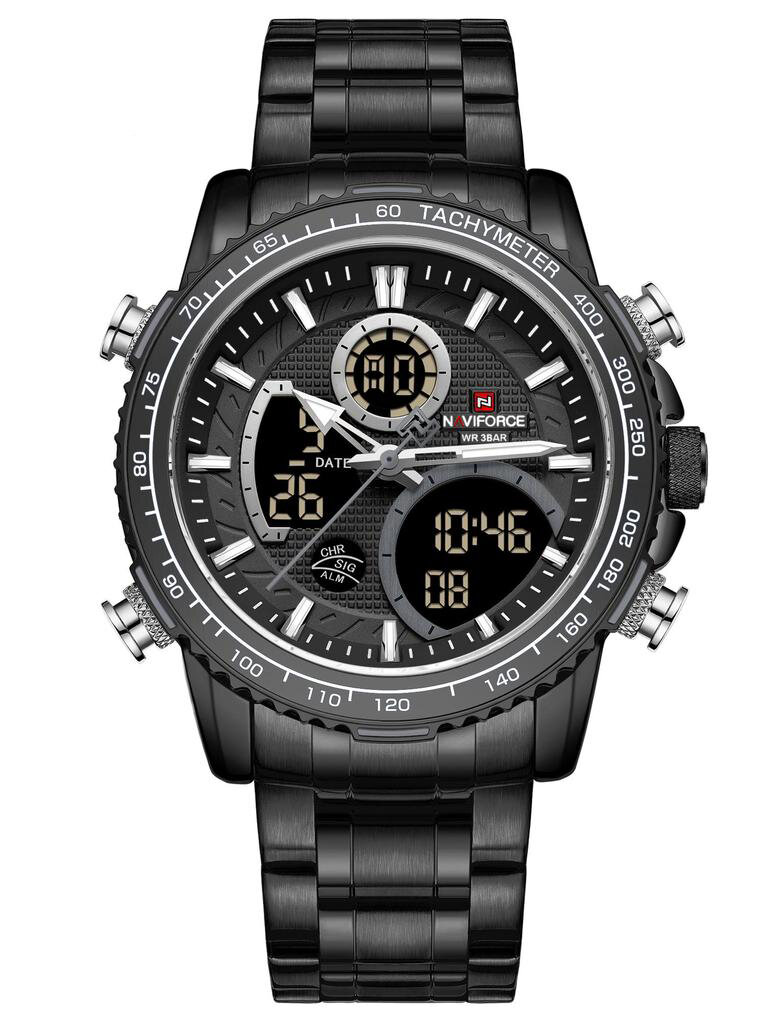 E-shop Pánske hodinky NAVIFORCE NF9182 B/ B + BOX