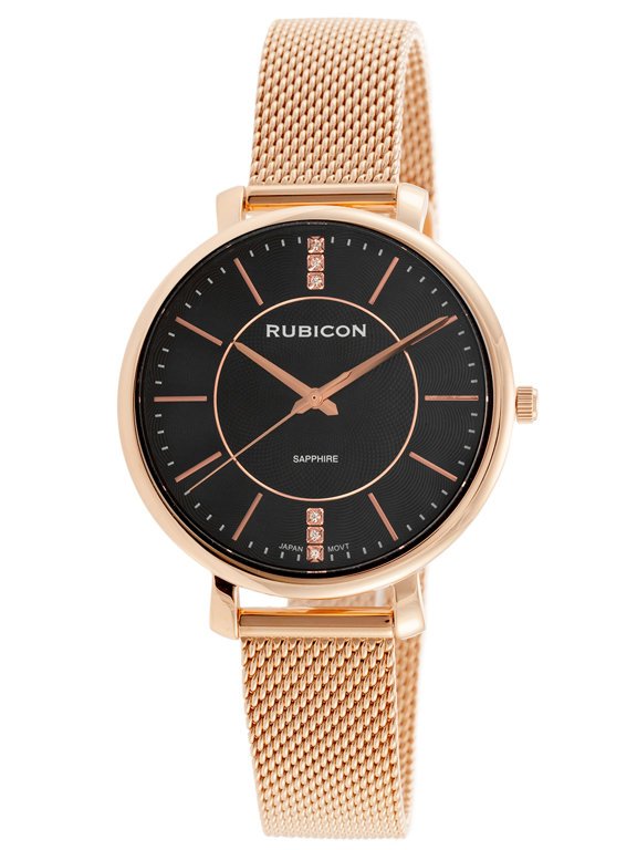 E-shop Dámske hodinky RUBICON RNBE51 - SZAFIROWE SZKŁO (zr617e)