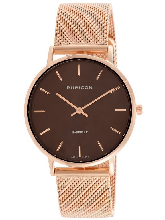 E-shop Dámske hodinky RUBICON RNBD76 - SZAFIROWE SZKŁO (zr619c)