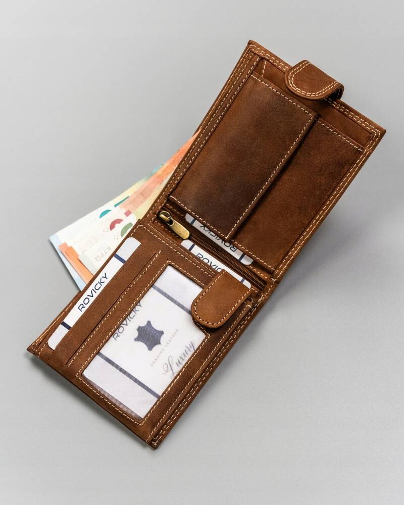 Veľká pánska peňaženka z prírodnej kože - Always Wild