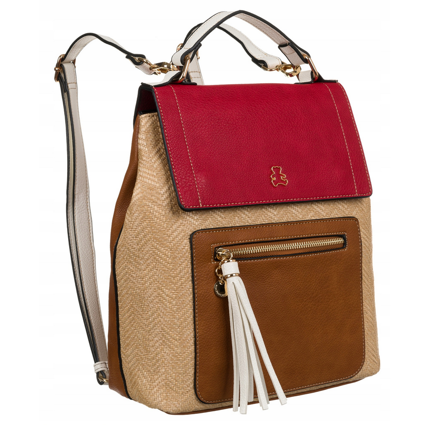 E-shop Elegantný dámsky ruksak z ekologickej kože - LuluCastagnette