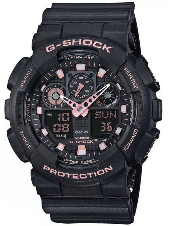 Pánske hodinky CASIO G-SHOCK GA-100GBX-1A4ER (zd135e)