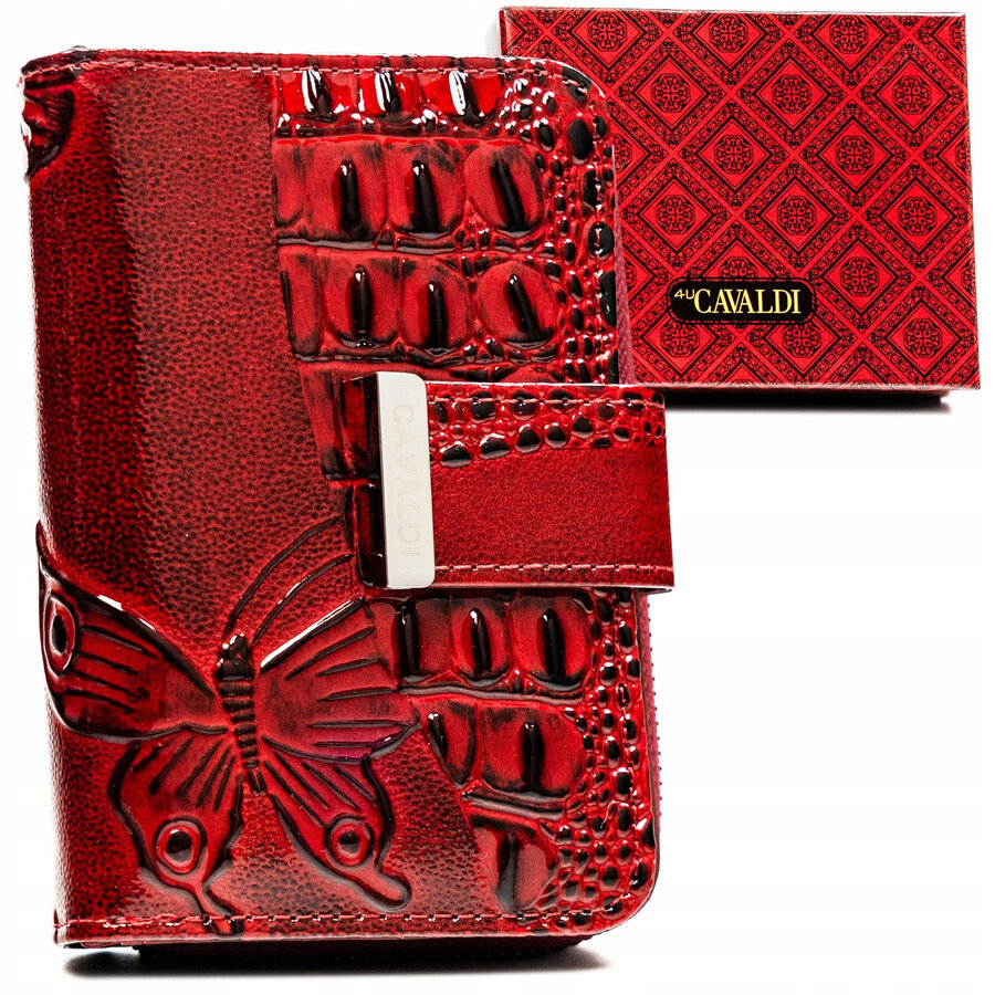 E-shop Dámska peňaženka vyrobená z kombinácie prírodnej a ekologickej kože - 4U Cavaldi