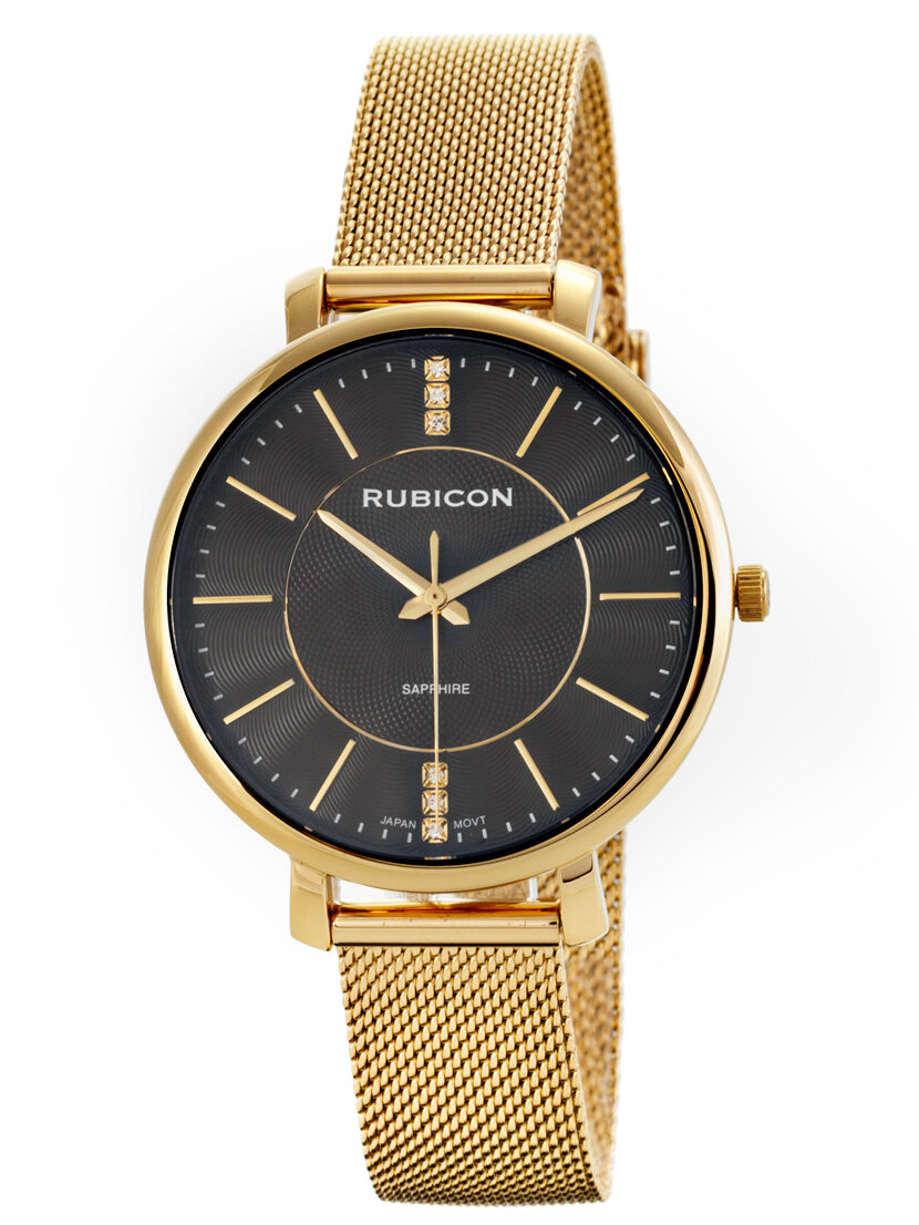 E-shop Dámske hodinky RUBICON RNBE51 - SZAFIROWE SZKŁO (zr617h)
