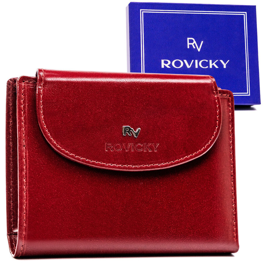 E-shop Klasická dámska kožená peňaženka na patentku - Rovicky