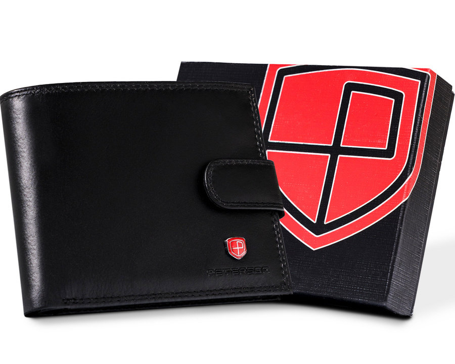 Pánska peňaženka na zips s RFID Protect - Peterson