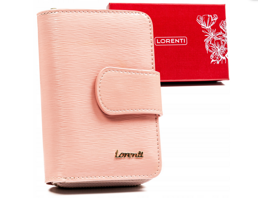 Dámska kožená peňaženka vo vertikálnej orientácii— Lorenti