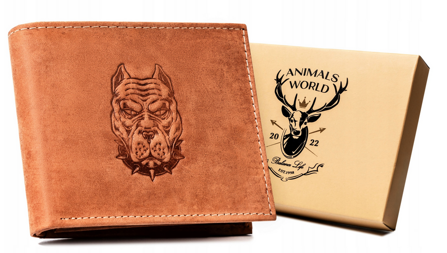 E-shop Veľká pánska kožená peňaženka - Always Wild