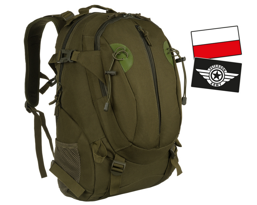 E-shop Cestovný batoh z vojenského polyesteru - Peterson