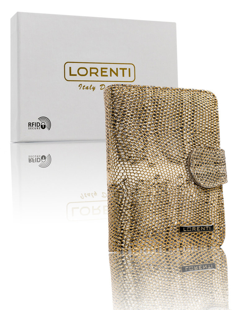 E-shop Dámska kožená peňaženka s RFID systémom Protect— Lorenti