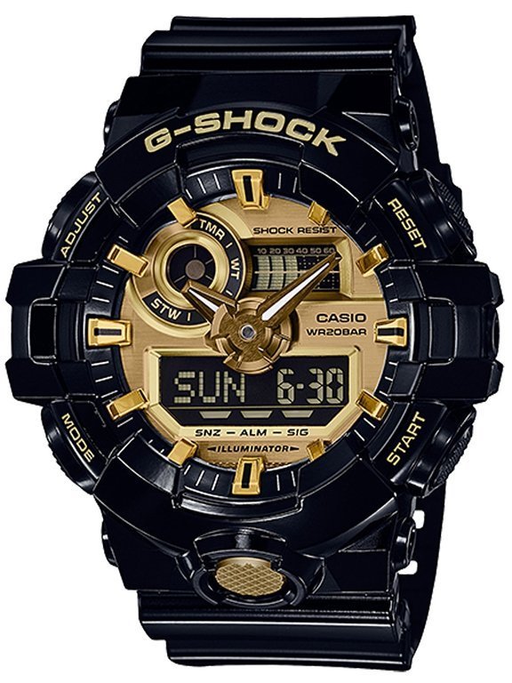 Pánske hodinky CASIO G-SHOCK GA-710GB-1AER (zd140b)