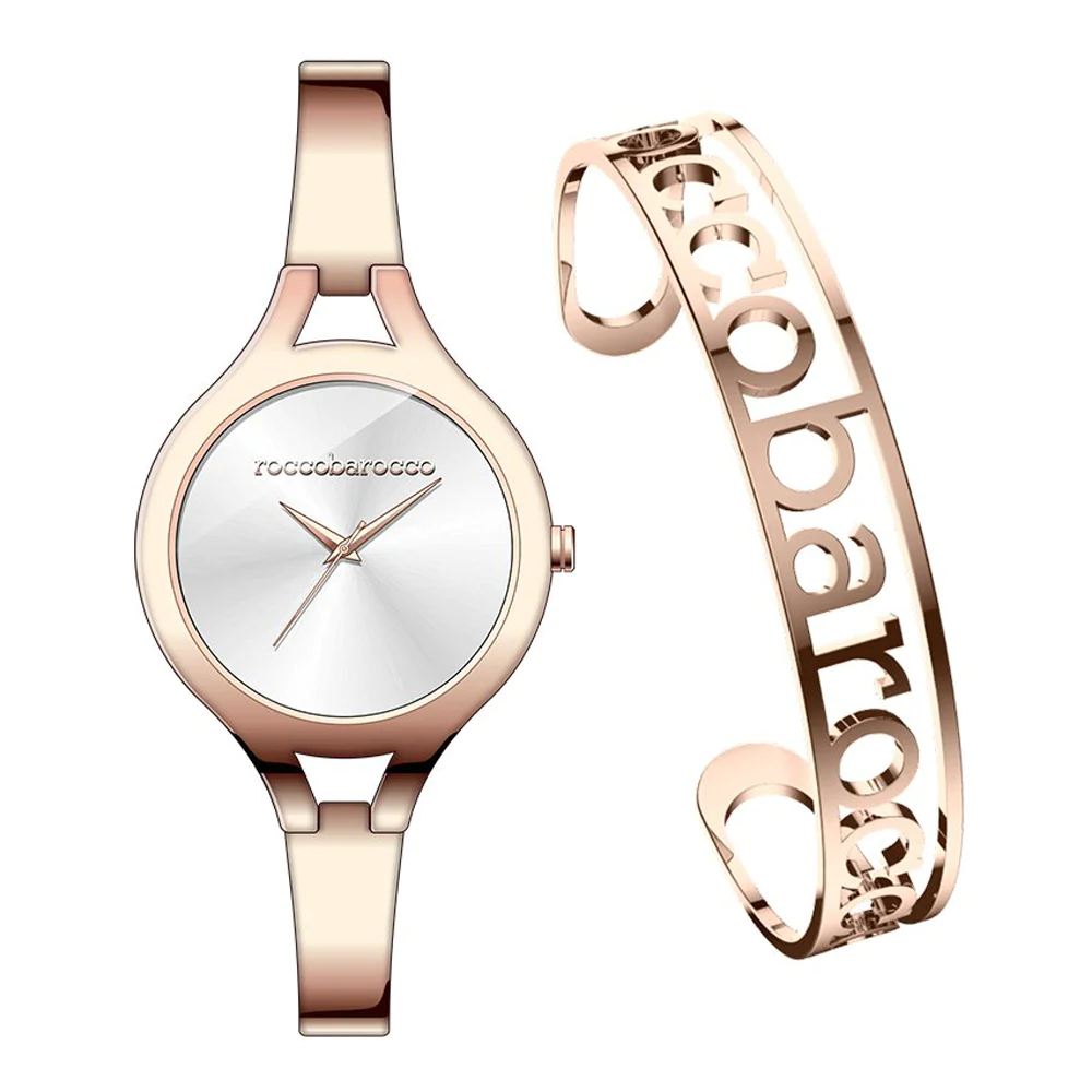 E-shop Dámske hodinky ROCCOBAROCCO RB.2216S-04M SET + BOX(zo503d)