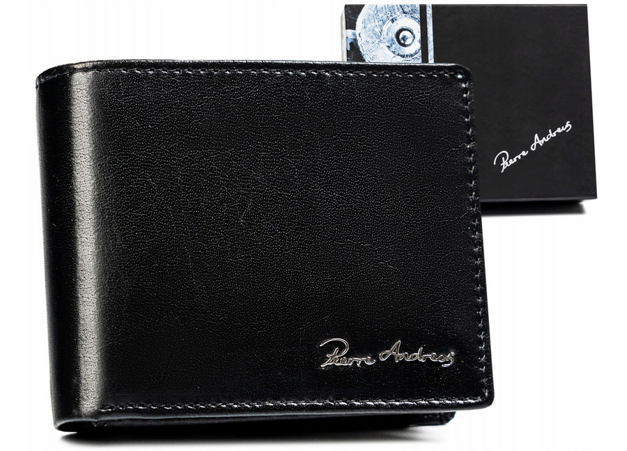 E-shop Kožená malá pánska peňaženka - Pierre Andreus