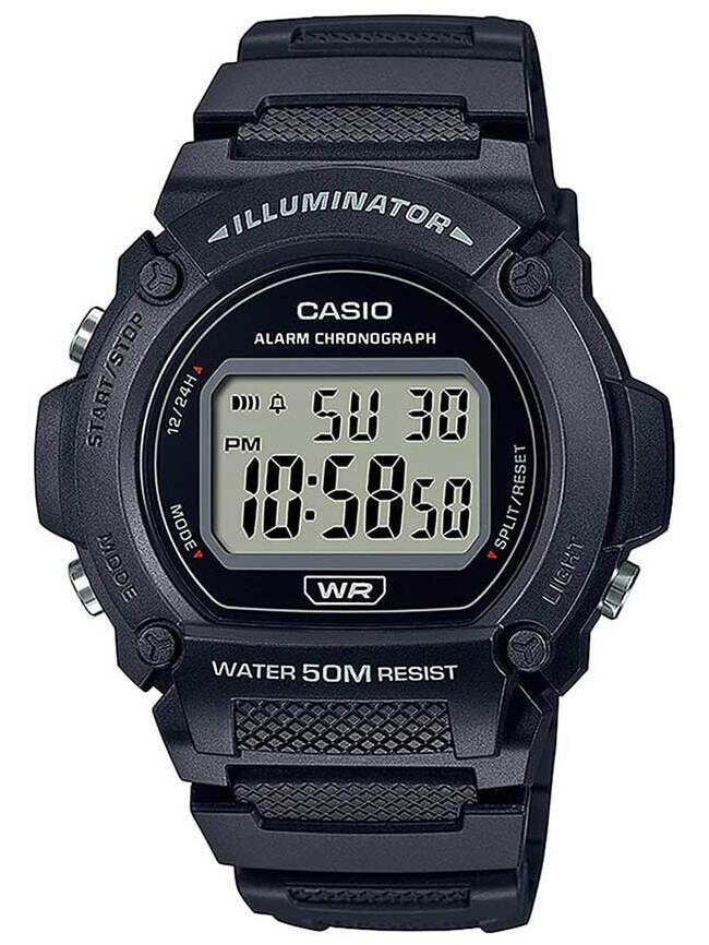 CASIO PÁNSKE HODINKY W-219H-1A + KRABIČKA