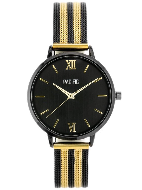 E-shop Dámske hodinky PACIFIC X6172 - black/gold (zy657c)