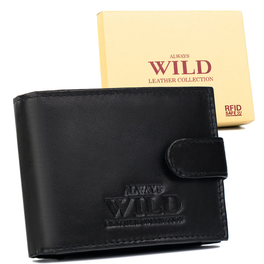 E-shop Elegantná, klasická pánska peňaženka z prírodnej kože - Always Wild