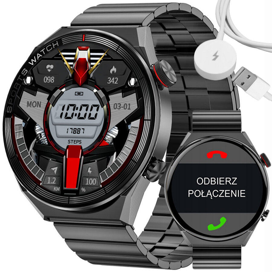 Pánske smartwatch  Rubicon RNCE99 - volania,  (sr046b)