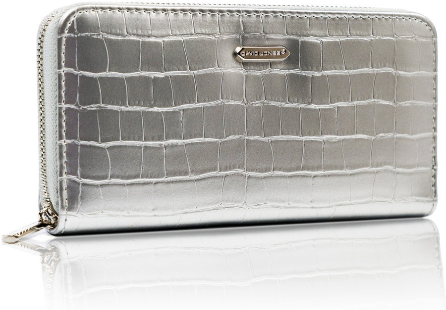 E-shop Veľká dámska peňaženka v tvare peračníka, zvierací vzor — David Jones