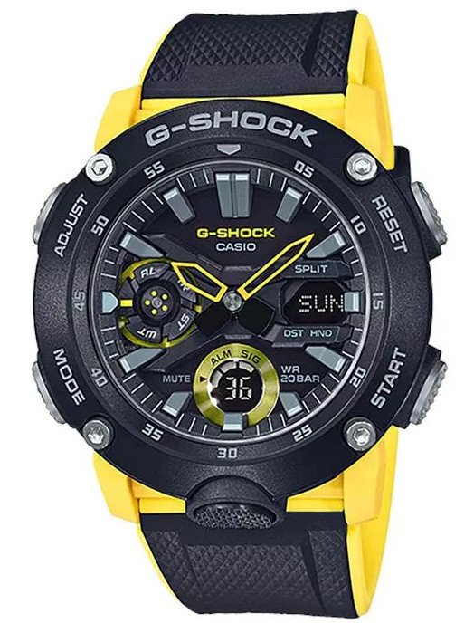 Pánske hodinky CASIO G-SHOCK CARBON CORE GA-2000-1A9ER (zd138a)