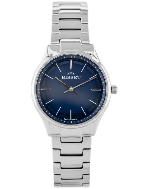 E-shop Dámske hodinky BISSET BSBE67 - silver/blue (zb557c)
