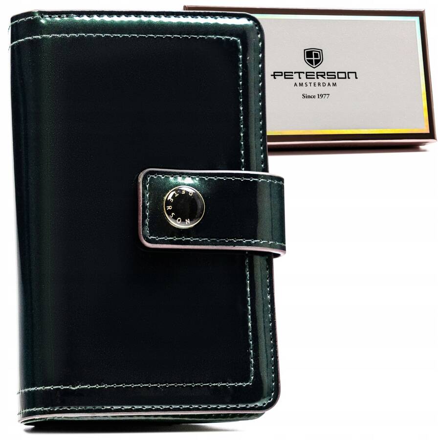 Elegantná dámska peňaženka vyrobená z ekologickej kože — Peterson