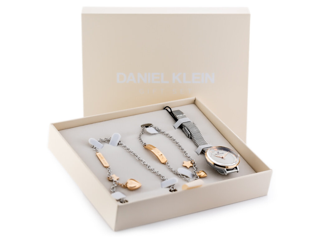 Dámske hodinky  DANIEL KLEIN DK13022-4 darčekový set (zl515b)