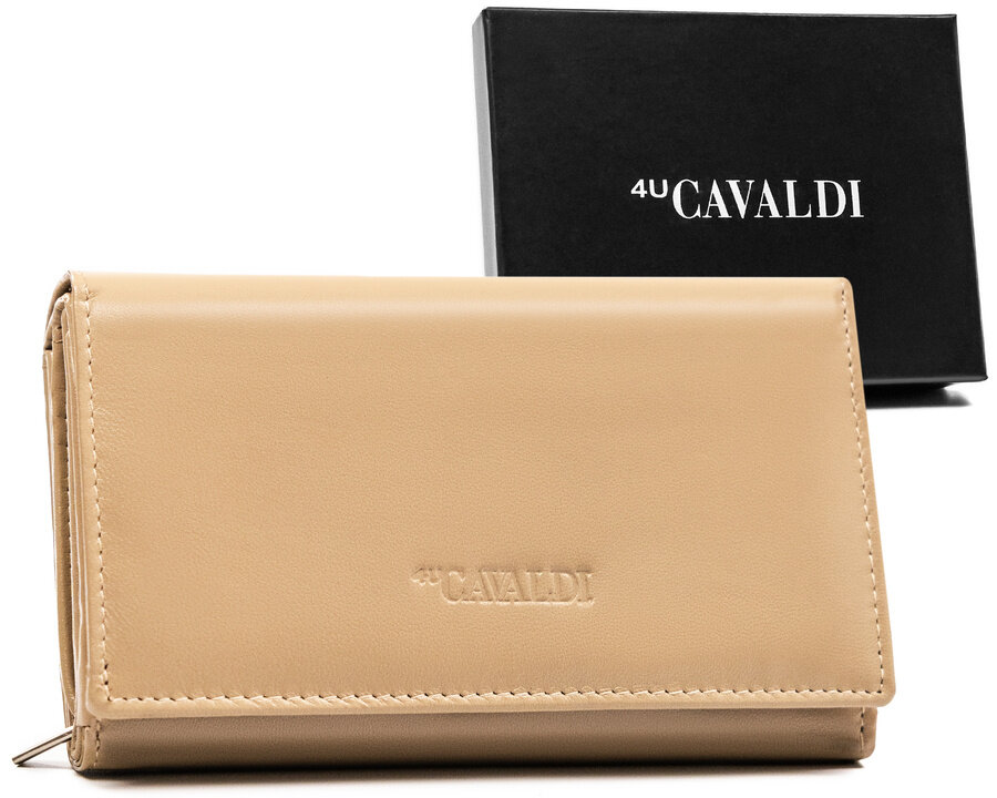 Dámska kožená peňaženka s RFID systémom — 4U Cavaldi