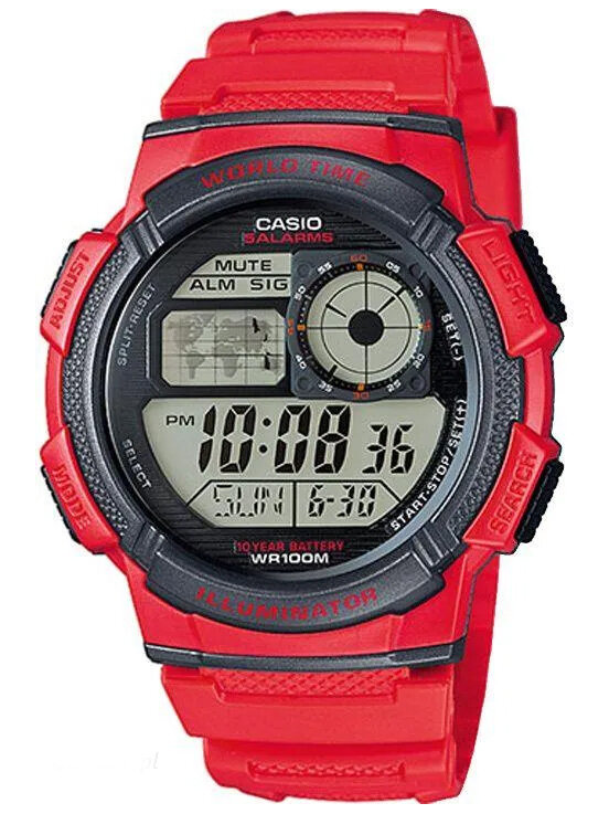 Pánske hodinky CASIO AE-1000W 4AV (zd073c) - WORLD TIME