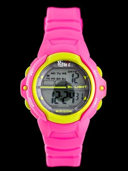 E-shop Dámske hodinky OCEANIC M0916 - WR100 (ze516a) pink