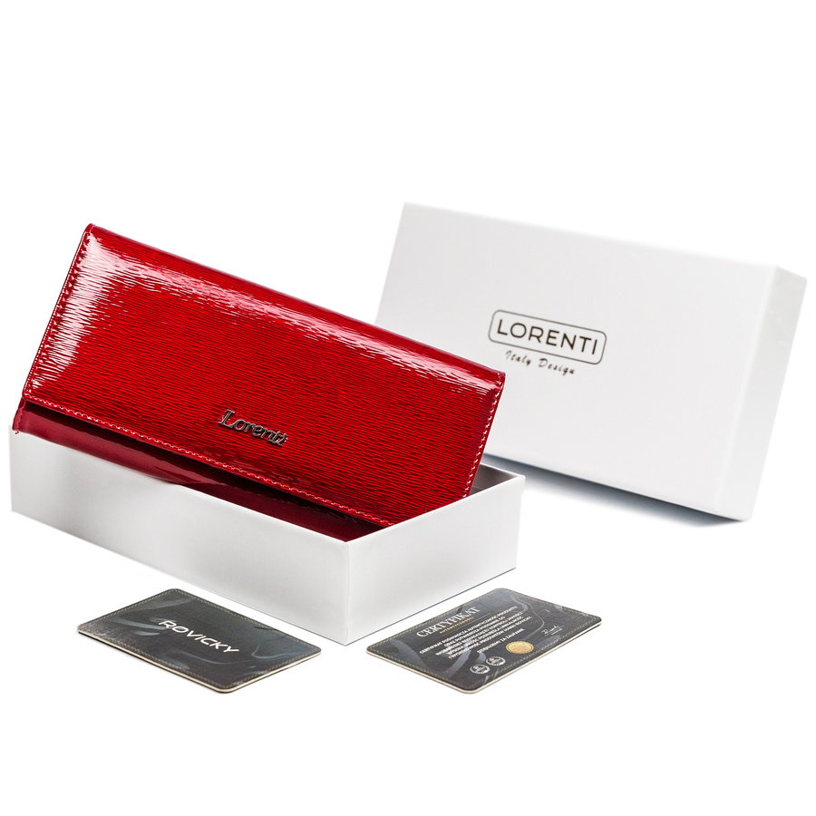 Dámska peňaženka vyrobená z prírodnej kože — Lorenti