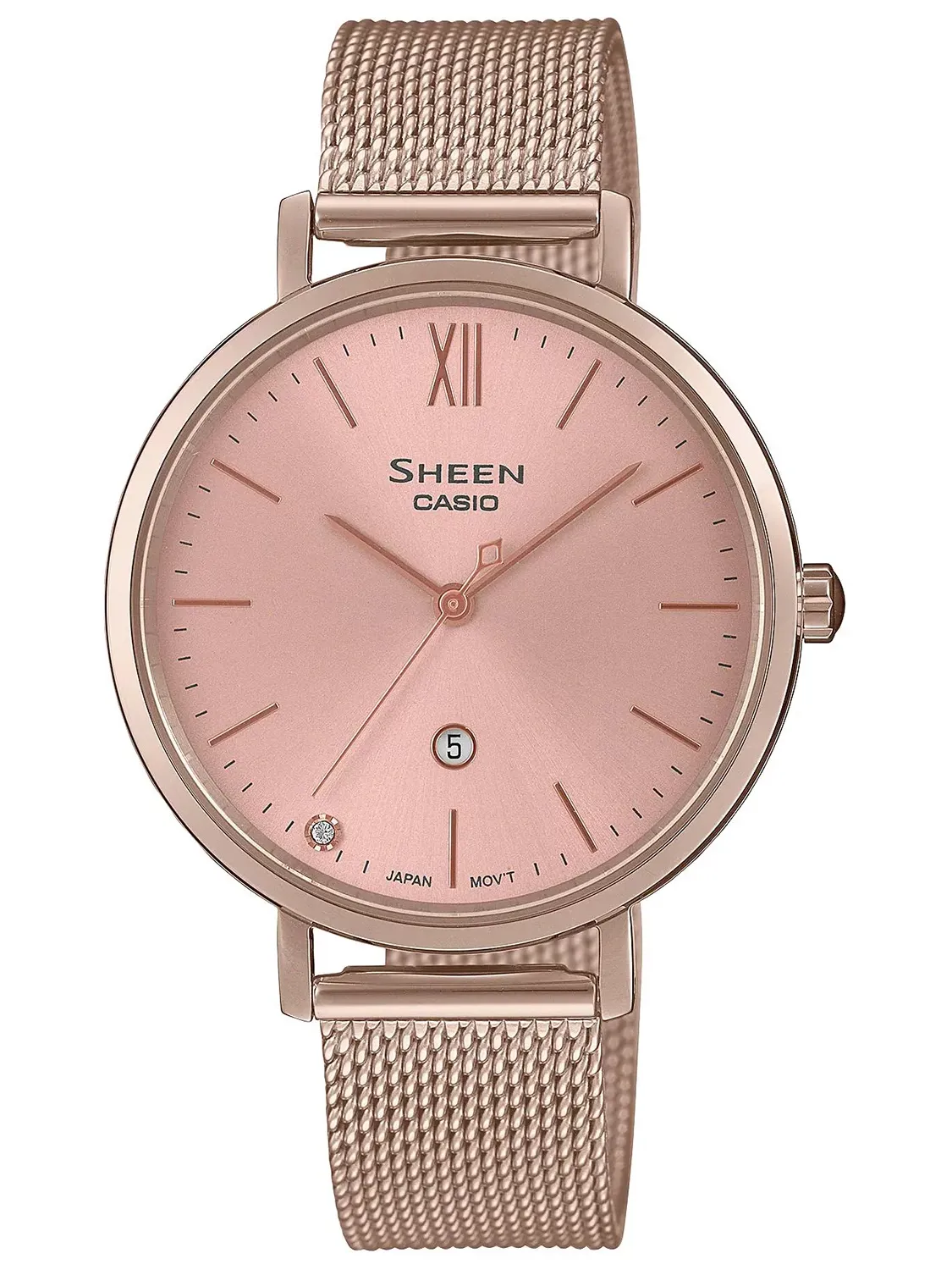 Dámske hodinky Sheen Casio SHE-4539CM-4AUER SAPPHIRE + KRABIČKA