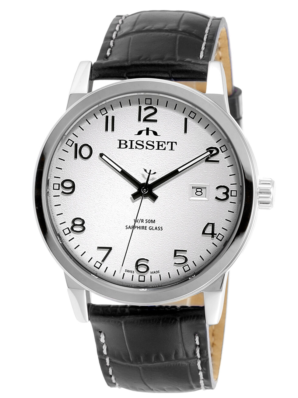 Pánske hodinky BISSET BSCE62 - zafirové sklo + BOX