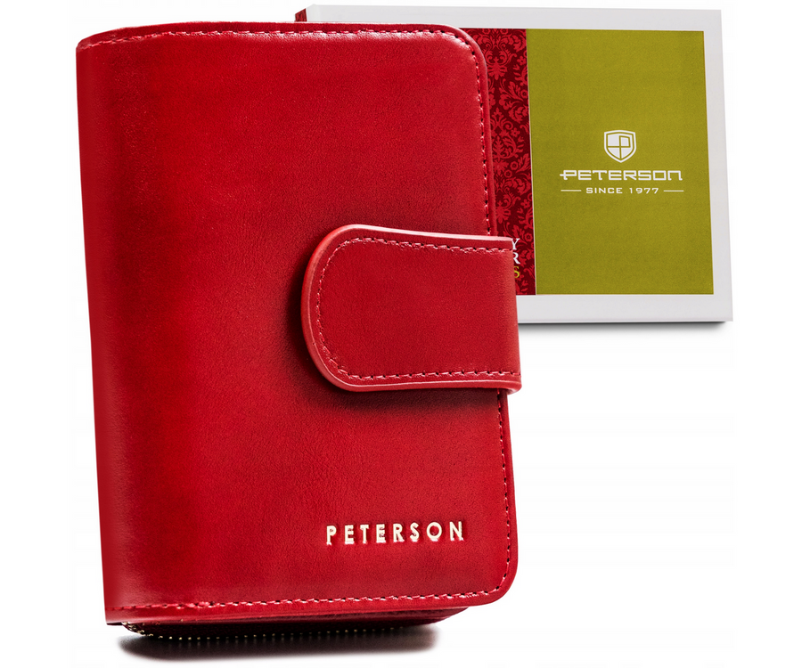 Klasická dámska kožená peňaženka - Peterson