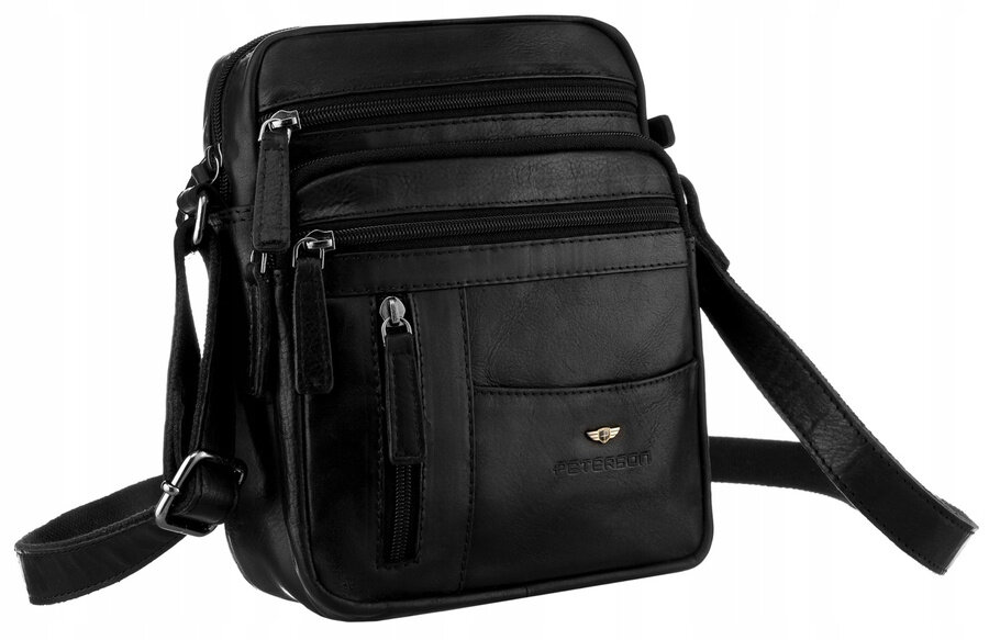 E-shop Kožená taška na rameno - Peterson PTN 212-CMI