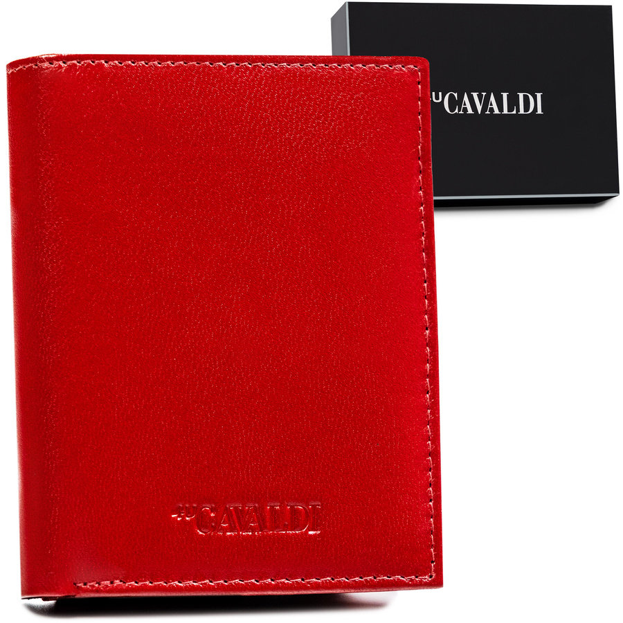 E-shop Dámska kožená peňaženka na patentku — Cavaldi