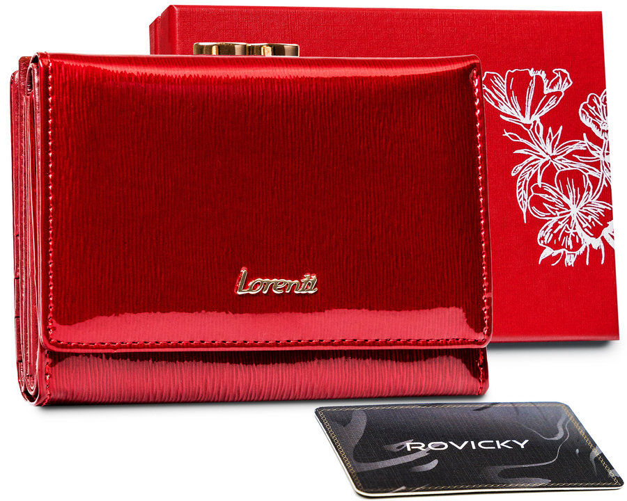 E-shop Kompaktná dámska peňaženka s mincovníkom— Lorenti