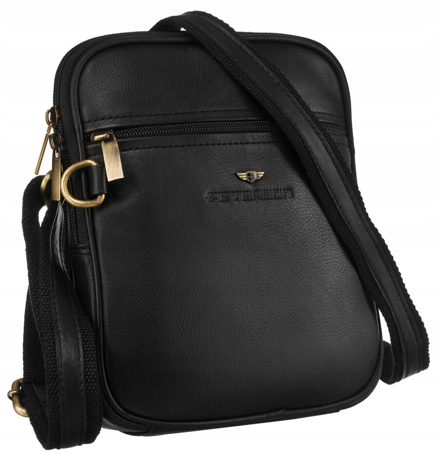 E-shop Čierna taška na rameno - Peterson PTN 1115-NDM
