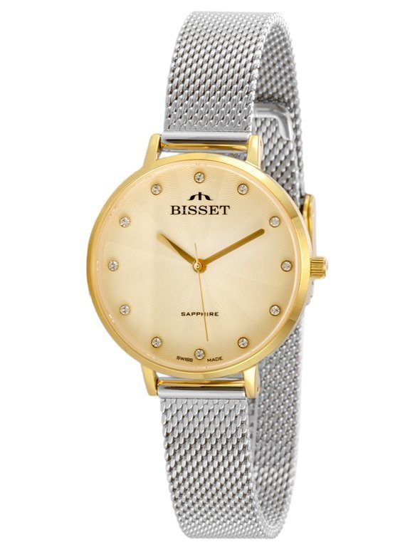 E-shop Dámske hodinky BISSET BSBF30 (zb578h) - zafirové sklíčko