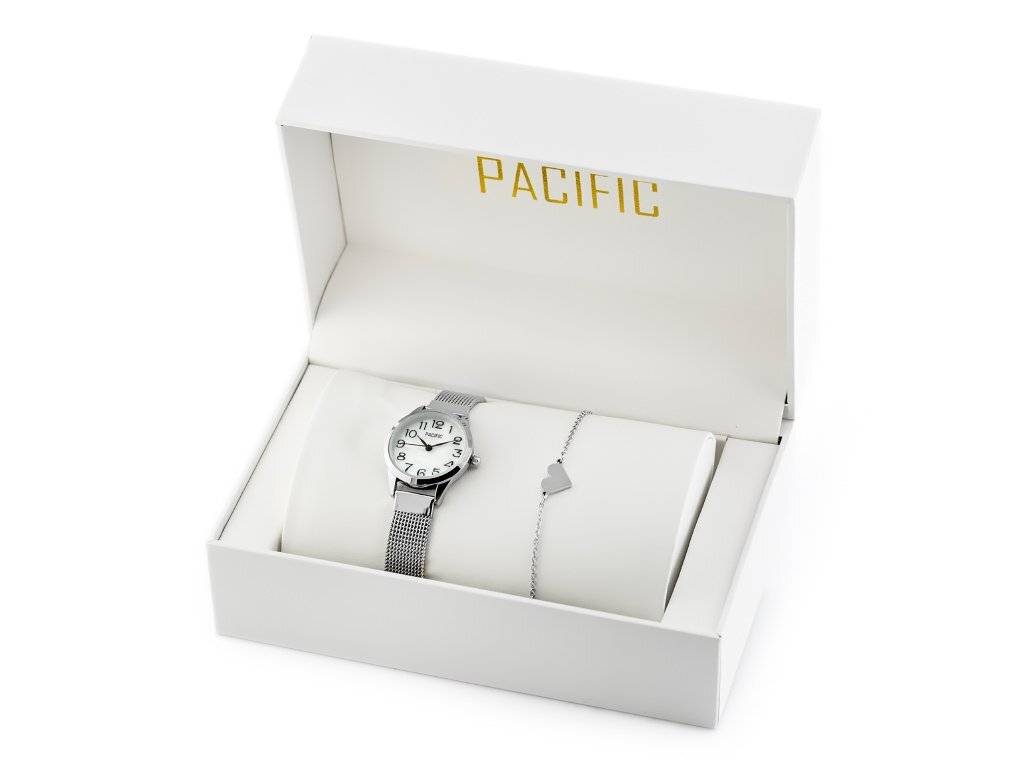 E-shop Dámske hodinky PACIFIC X6131 - komunia komplet prezentowy (zy672b)