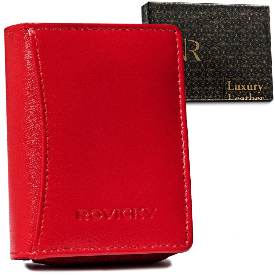 E-shop Kompaktowy skórzany Dámska peňaženka — Rovicky