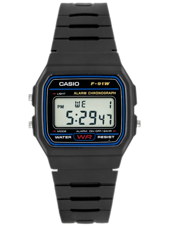 Pánske hodinky CASIO F-91W-1YER (zd086a) - Retro